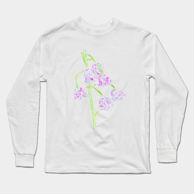 2022 05 flowers 03 Long Sleeve T-Shirt by Katherine Montalto